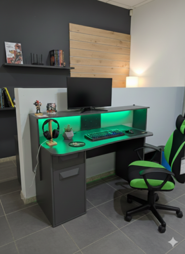 Mesa gamer Fosk