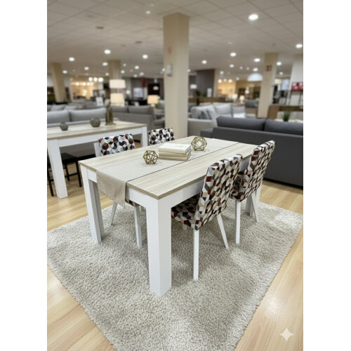 Mesa comedor extensible Eve