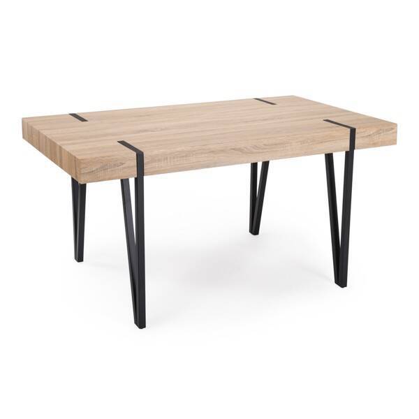 MESA COMEDOR MOD. BERLIN C/ ROBLE SONOMA - Imagen 2