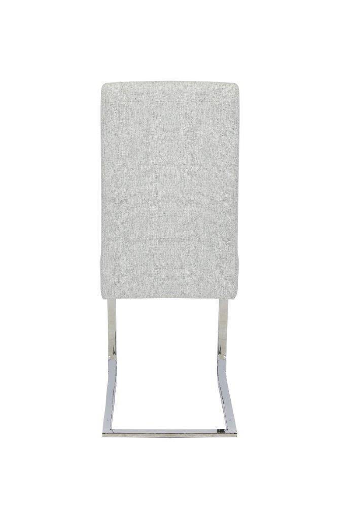 SILLA MOD. KAMIL TELA C/ GRIS CLARO SE SIRVE EN CAJA DE 4 UDS - Imagen 4