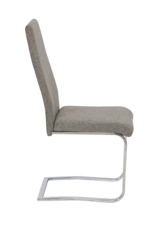 SILLA MOD. KAMIL TELA C/ GRIS OSCURO SE SIRVE EN CAJA DE 4 UDS - Imagen 3