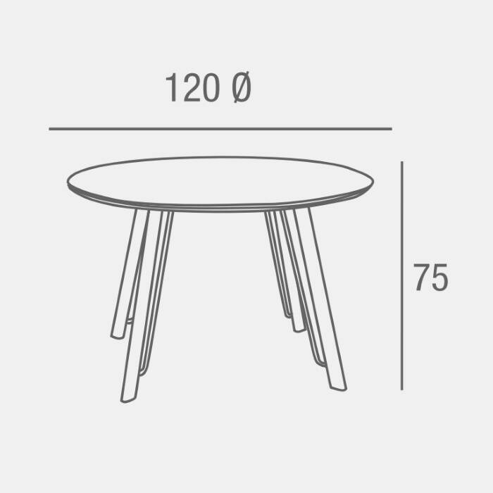 MESA COMEDOR MOD. ATIRA - Imagen 4