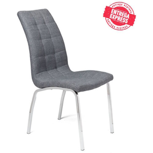 SILLA MOD. ALEXIA TELA C/ GRIS CAJAS DE 4 UDS