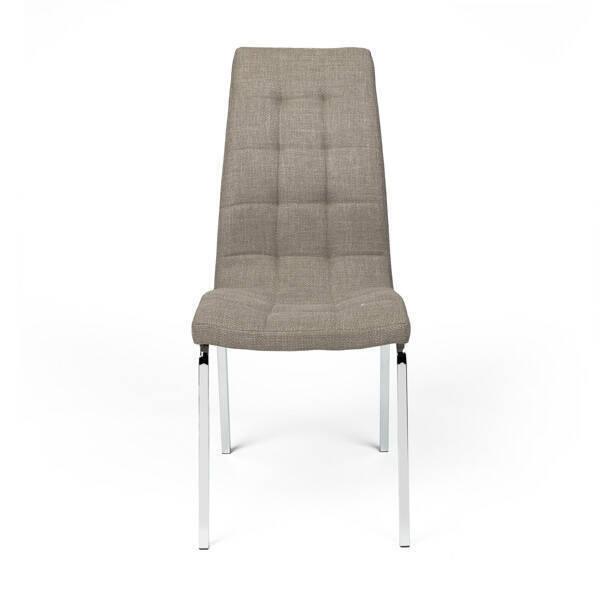 SILLA MOD. ALEXIA TELA C/ MARRON CAJAS DE 4 UDS - Imagen 2