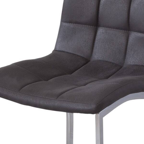 SILLA MOD. MALVA TELA GRIS CAJA 4 UDS - Imagen 2