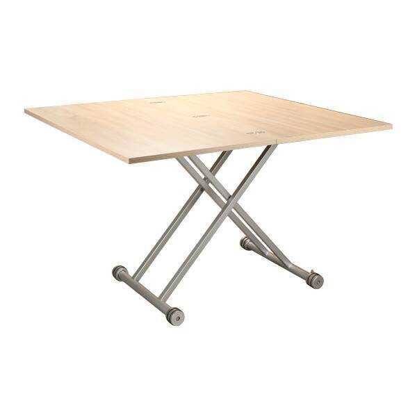 MESA CENTRO EXT. ELEVABLE MOD. CONTE C/ ROBLE - Imagen 3