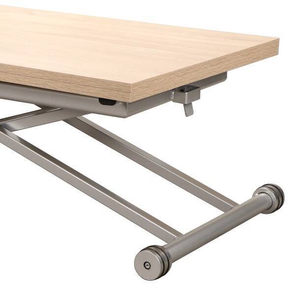 MESA CENTRO EXT. ELEVABLE MOD. CONTE C/ ROBLE - Imagen 5