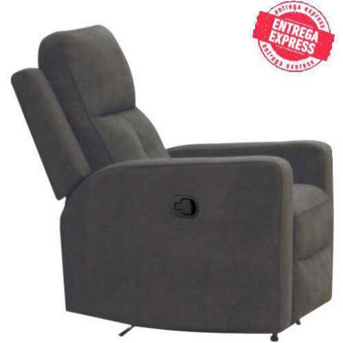 SILLON MOD. ENEKO  RELAX MANUAL C/ MARRON OSCURO