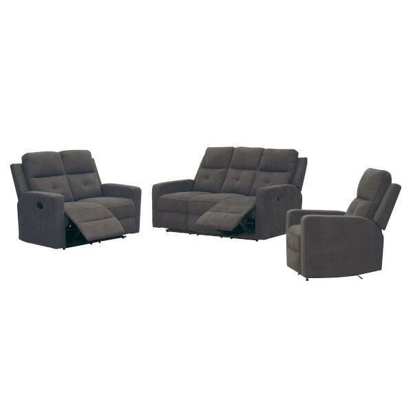 SILLON MOD. ENEKO RELAX MANUAL C/ MARRON OSCURO - Imagen 2