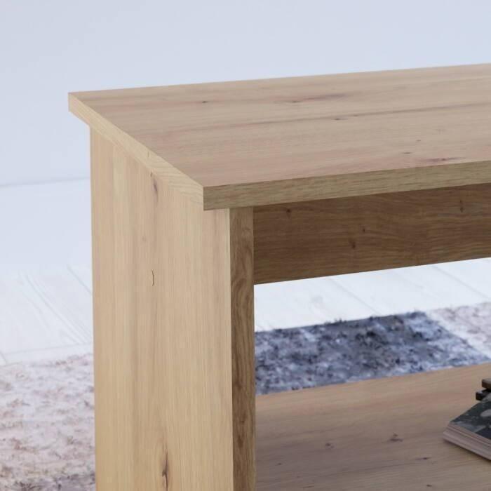 MESA CENTRO MOD. TADASHI C/ ROBLE ARTISAN - Imagen 2