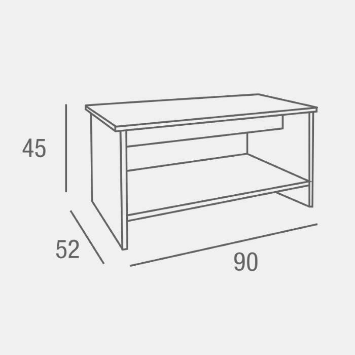 MESA CENTRO MOD. TADASHI C/ ROBLE ARTISAN - Imagen 7