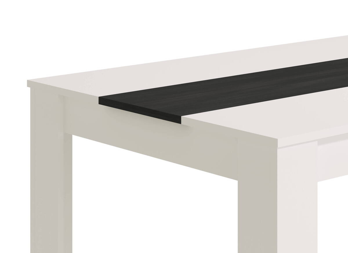 MESA COMEDOR MOD. DOMUS BLANCO/NEGRO - Imagen 5