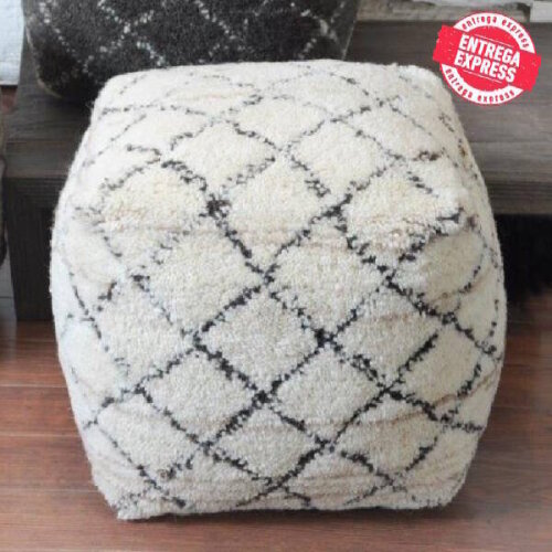 POUF MOD. AZARA C/ MARFIL