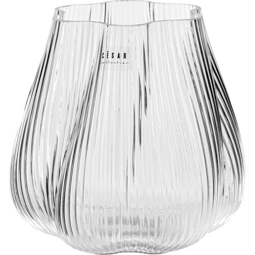 JARRÓN CRISTAL TRANSPARENTE