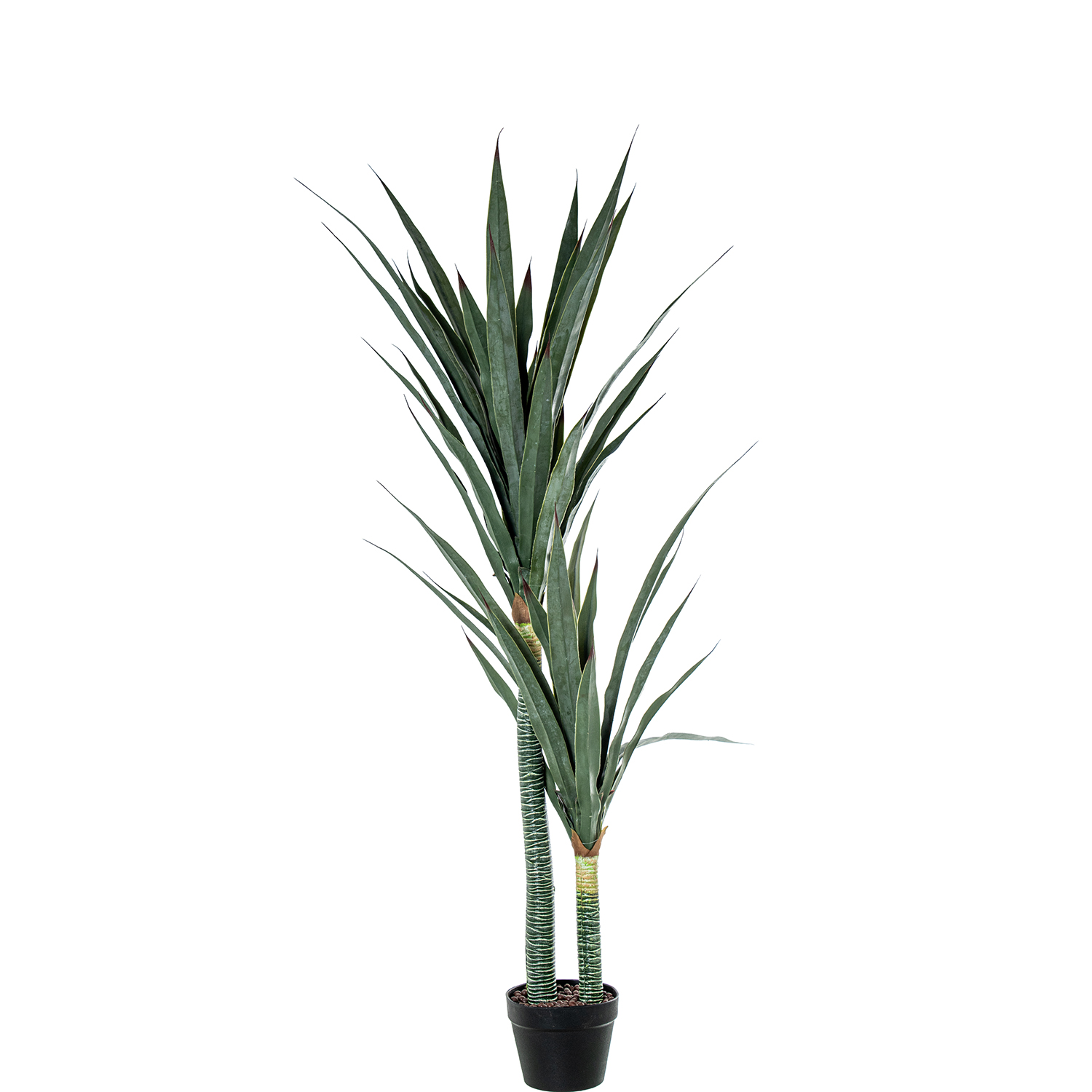 PLANTA ARTIFICIAL DRACAENA 145CM 3 TRONCOS PE+PVC