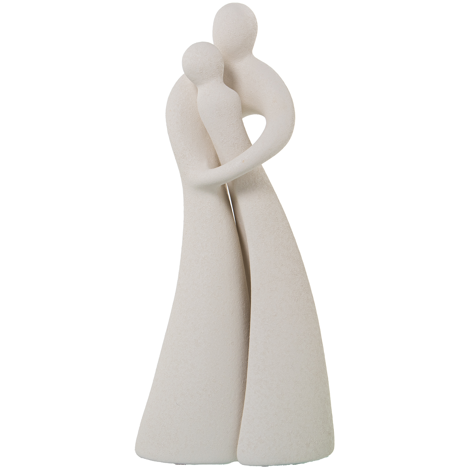 FIGURA PAREJA CERÁMICA BEIGE ABEIGE ARENA