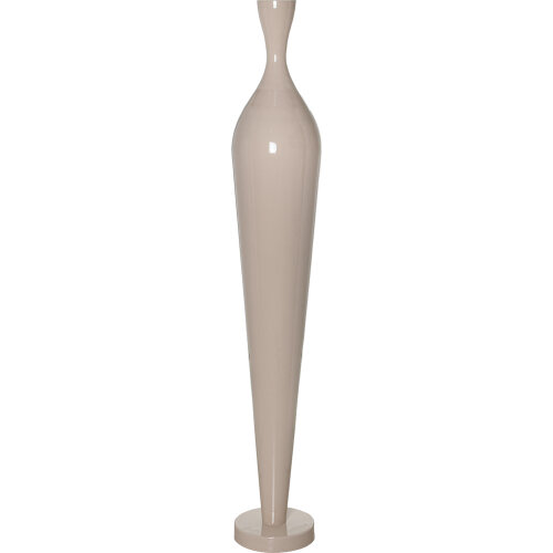 JARRÓN METAL 168CM BEIGE BRILLBEIGE BRILLO