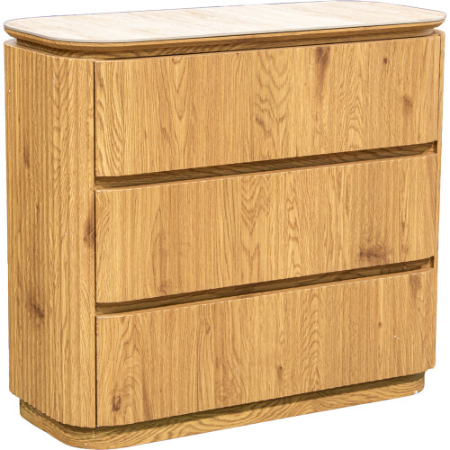 COMODA MADERA C/3 CAJONES SOBRES