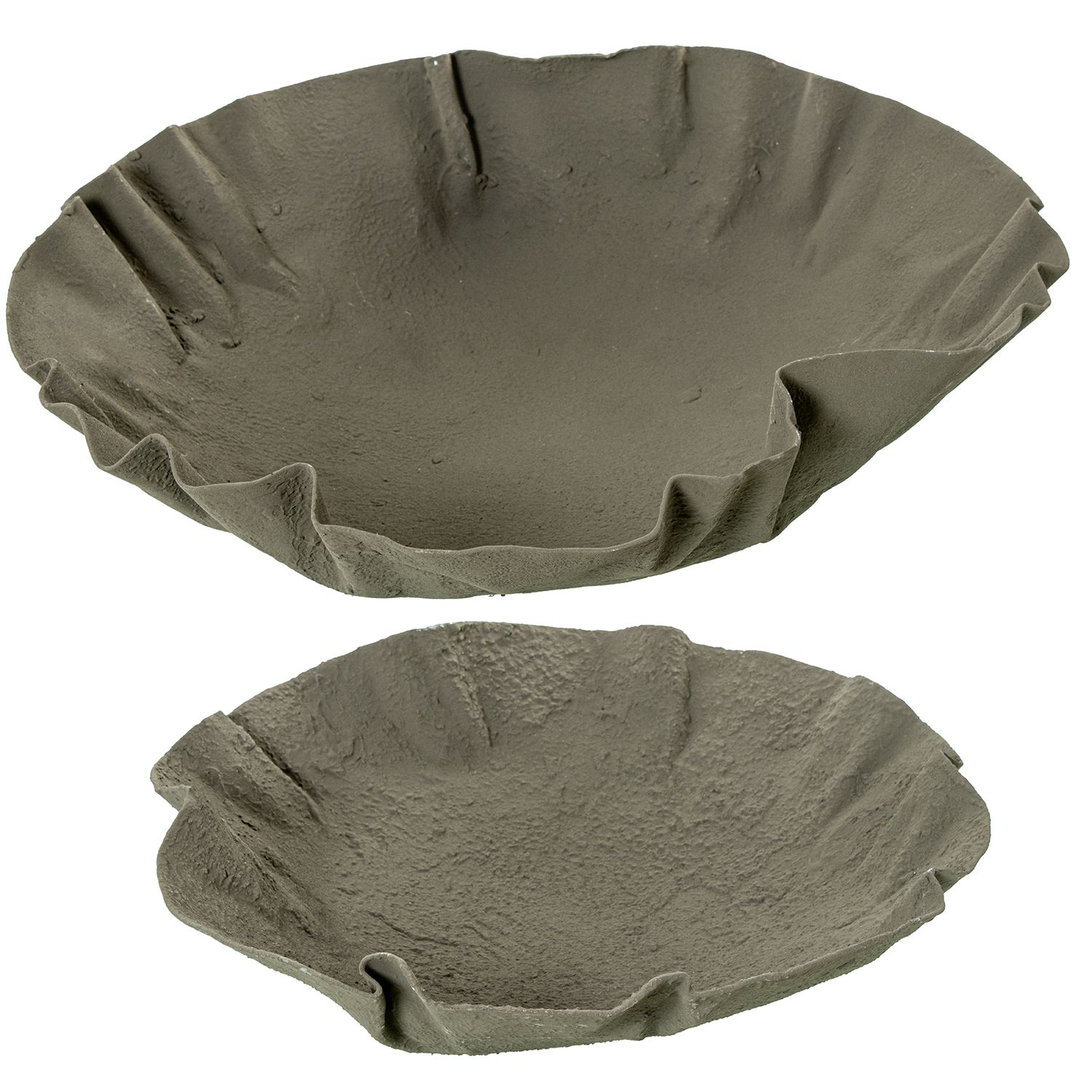 SET 2 CENTROS METAL HIERRO VERNCO
