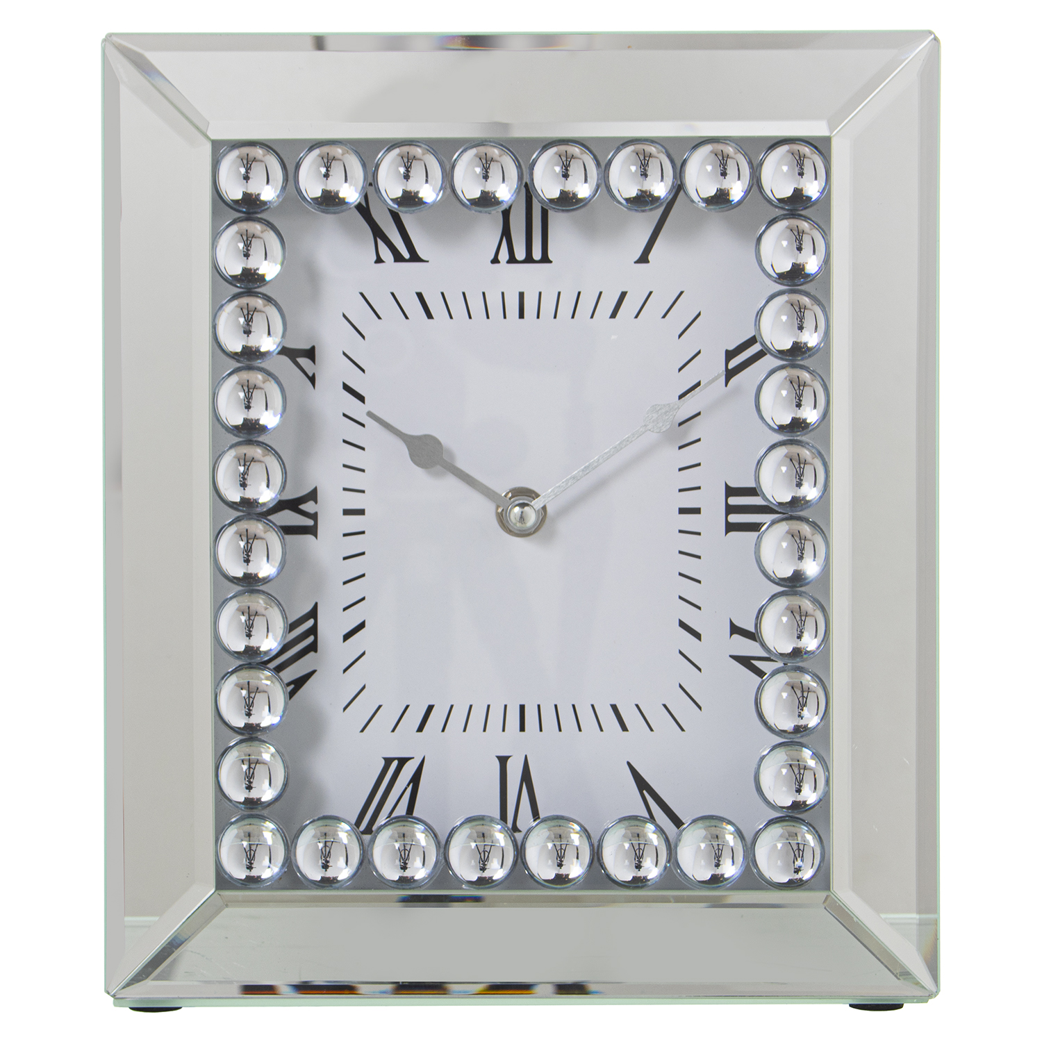 RELOJ SOBREMESA ESPEJO C/BRILL
