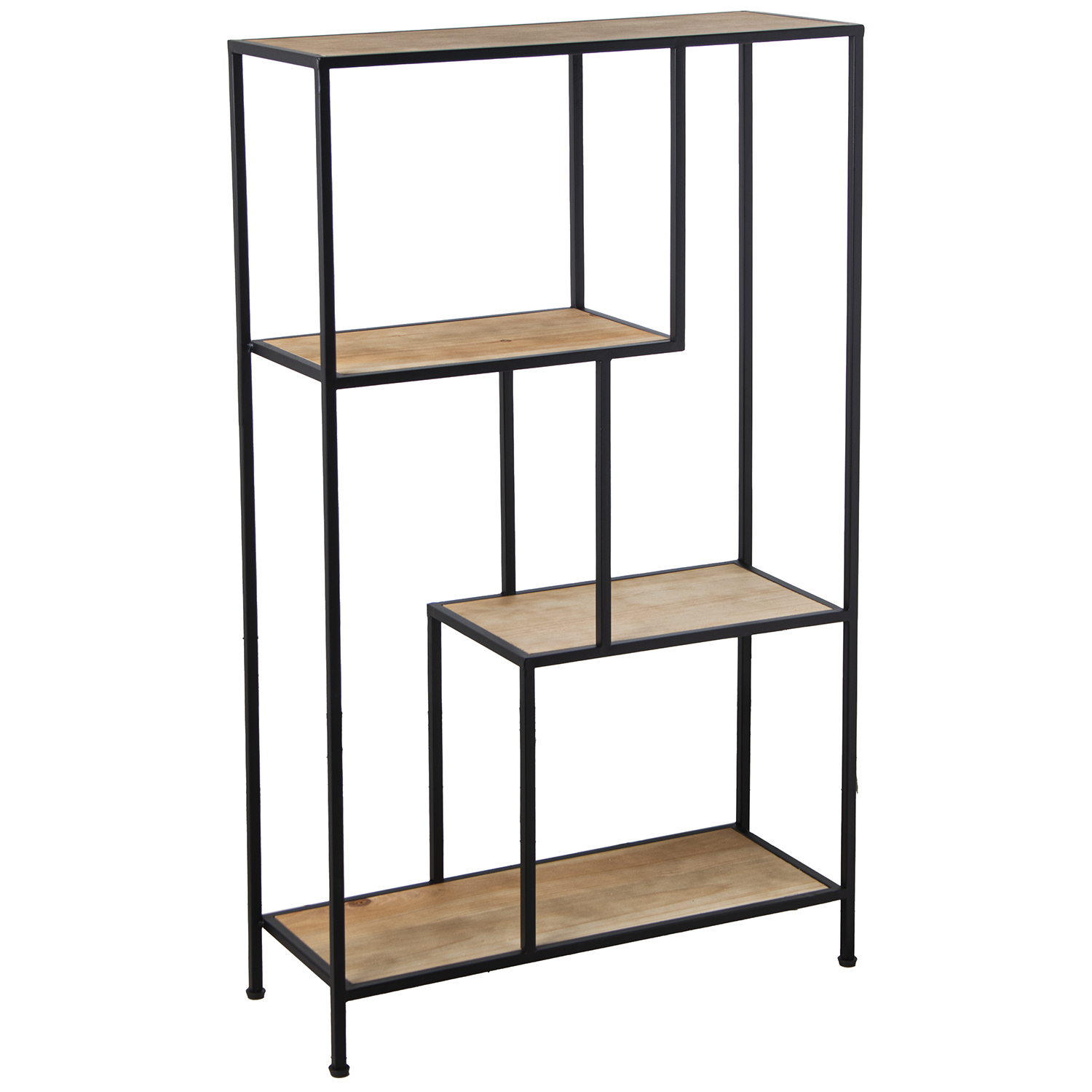 ESTANTERÍA METAL NEGRO C/BALDA