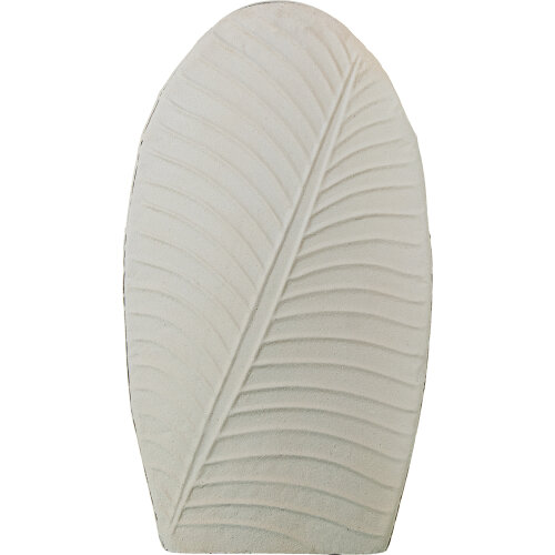 JARRÓN METAL 54CM BLANCO