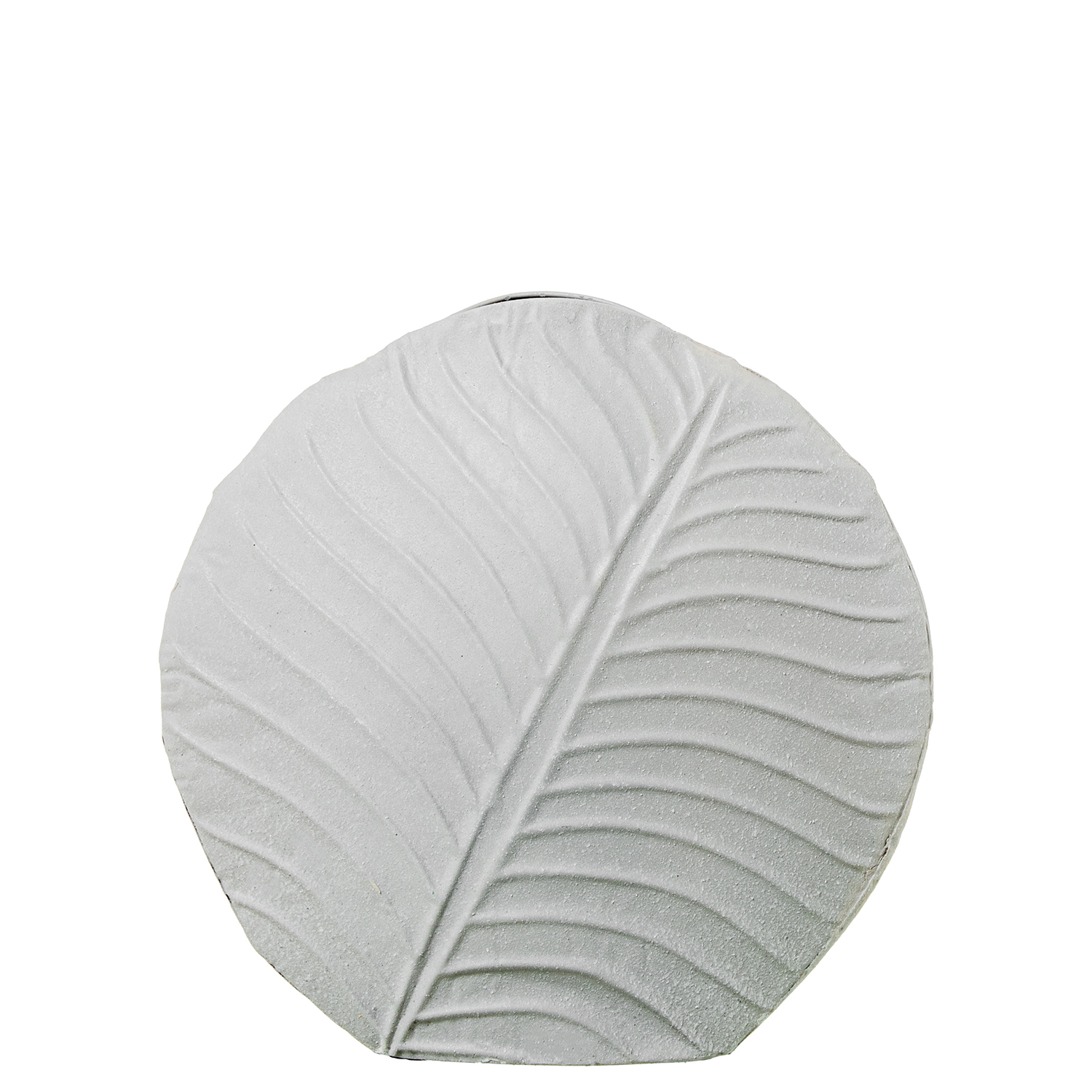 JARRÓN METAL 32CM BLANCOO