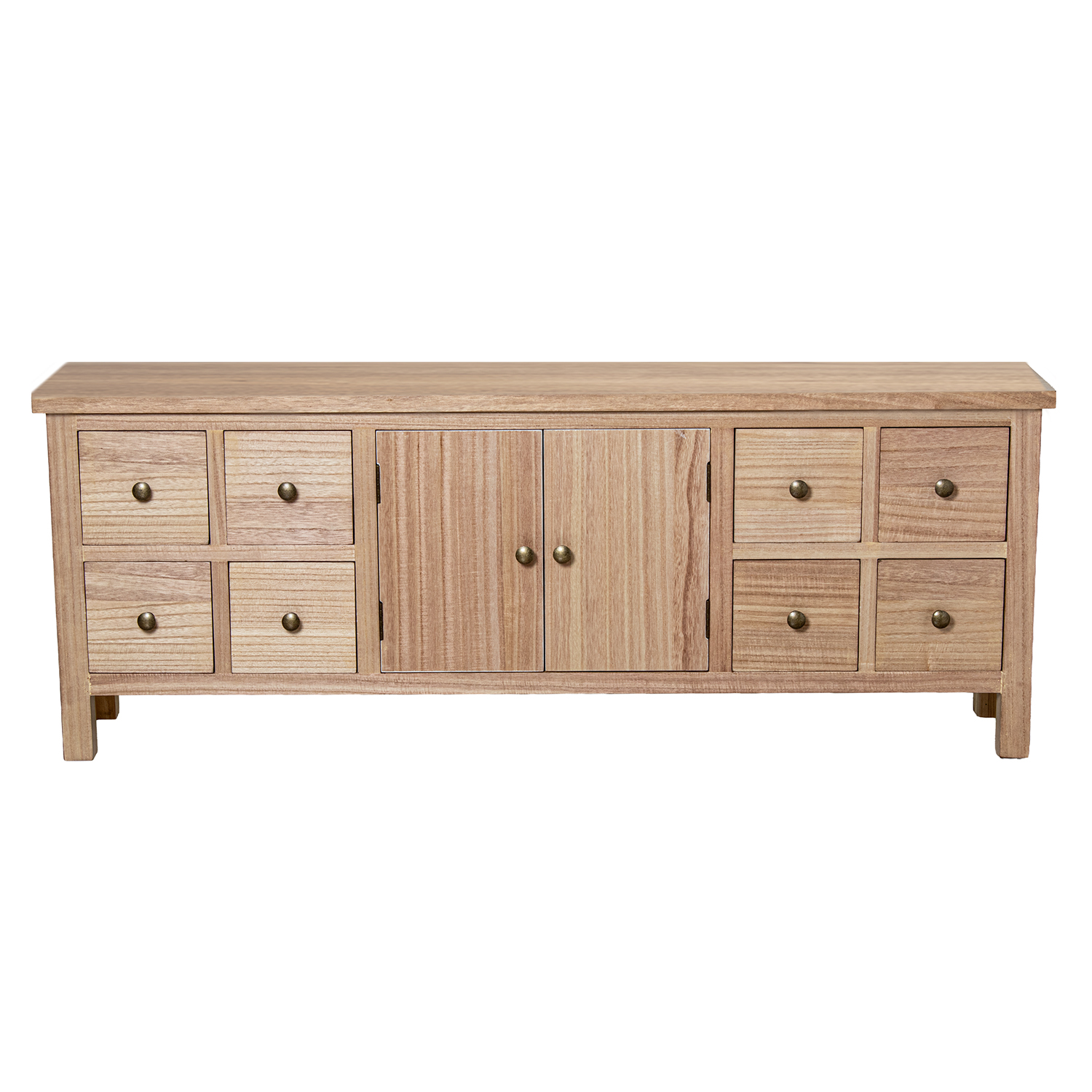 MUEBLE TV MADERA NATURAL DM+PA DM+PAULOWNIA