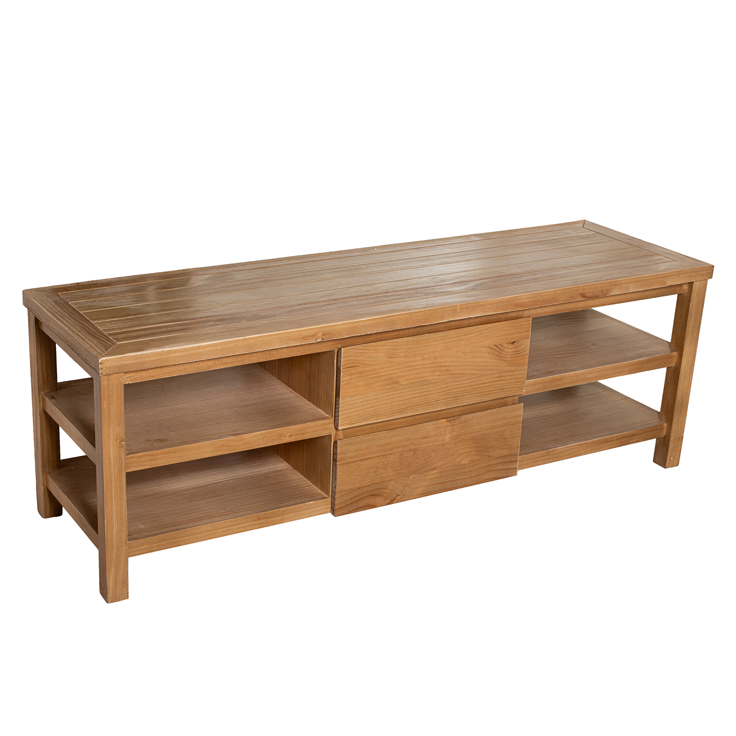 MUEBLE TV MADERA NATURAL PINO