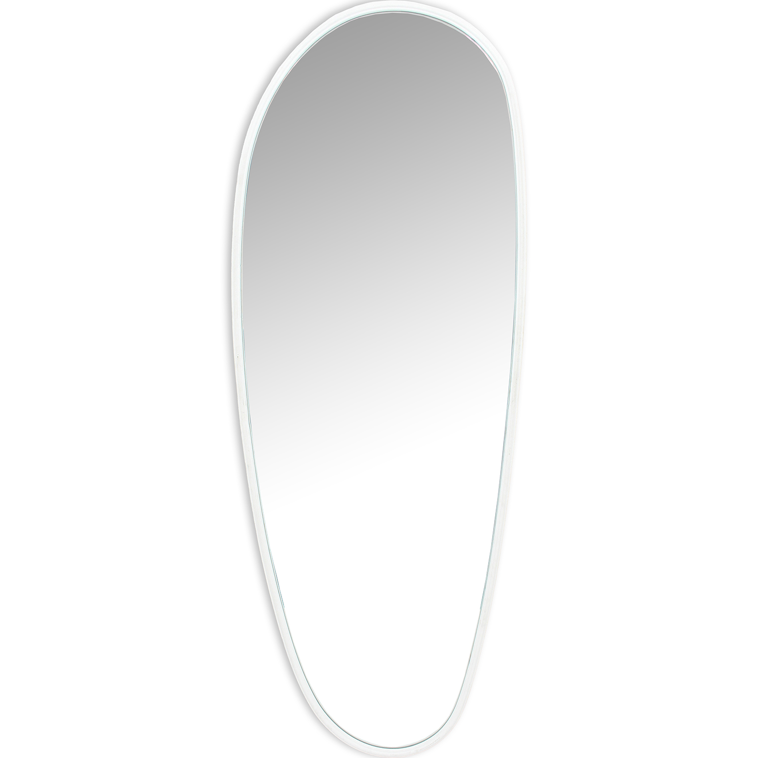 ESPEJO METAL BLANCO