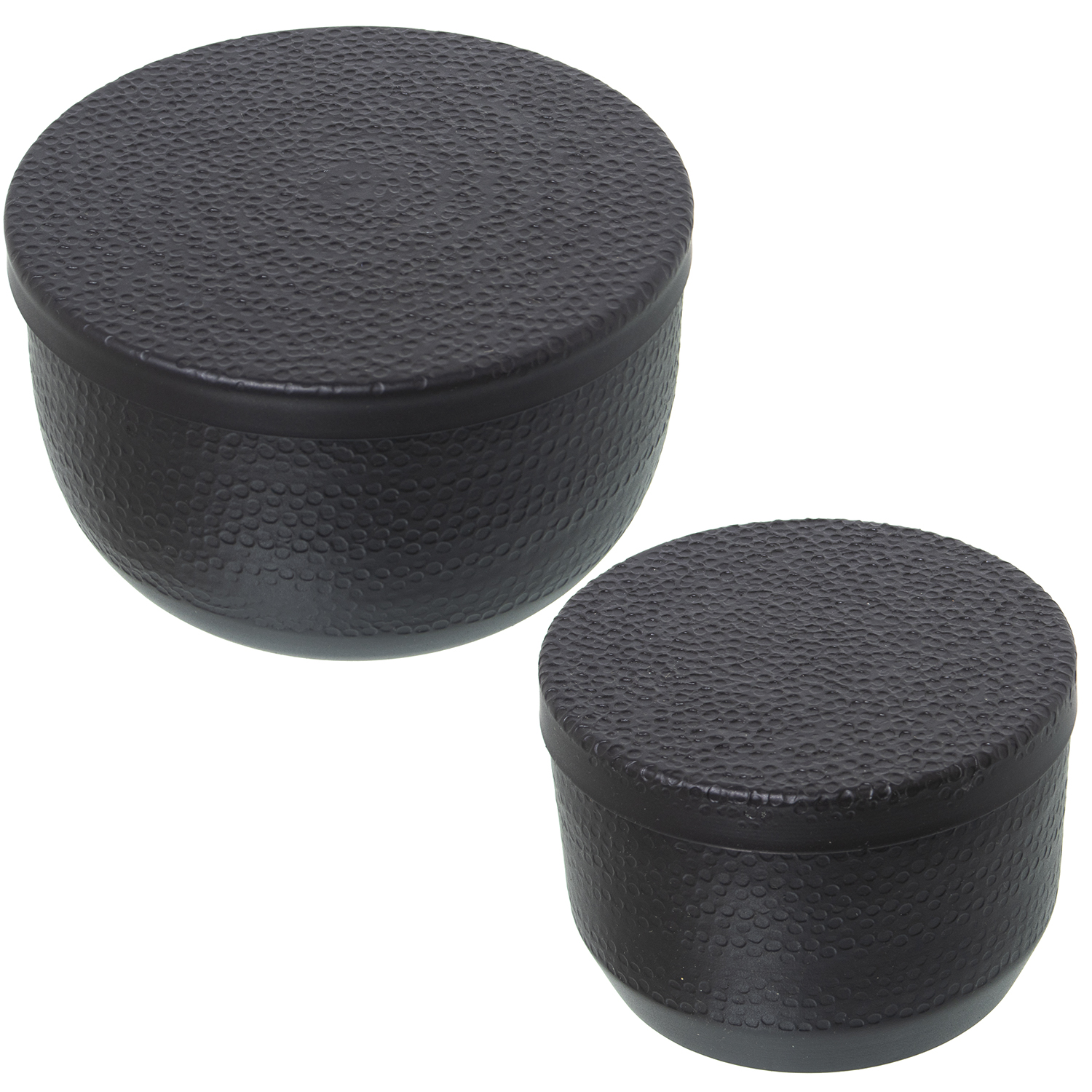 SET 2 CAJAS ALUMINIO TALLADO NRO