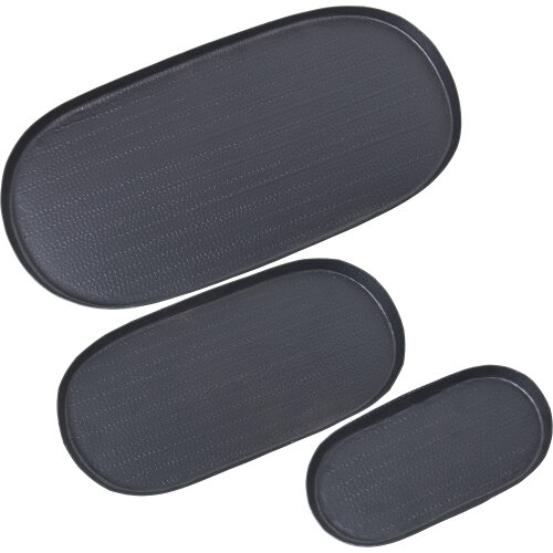 SET 3 BANDEJAS ALUMINIO TALLADEGRO
