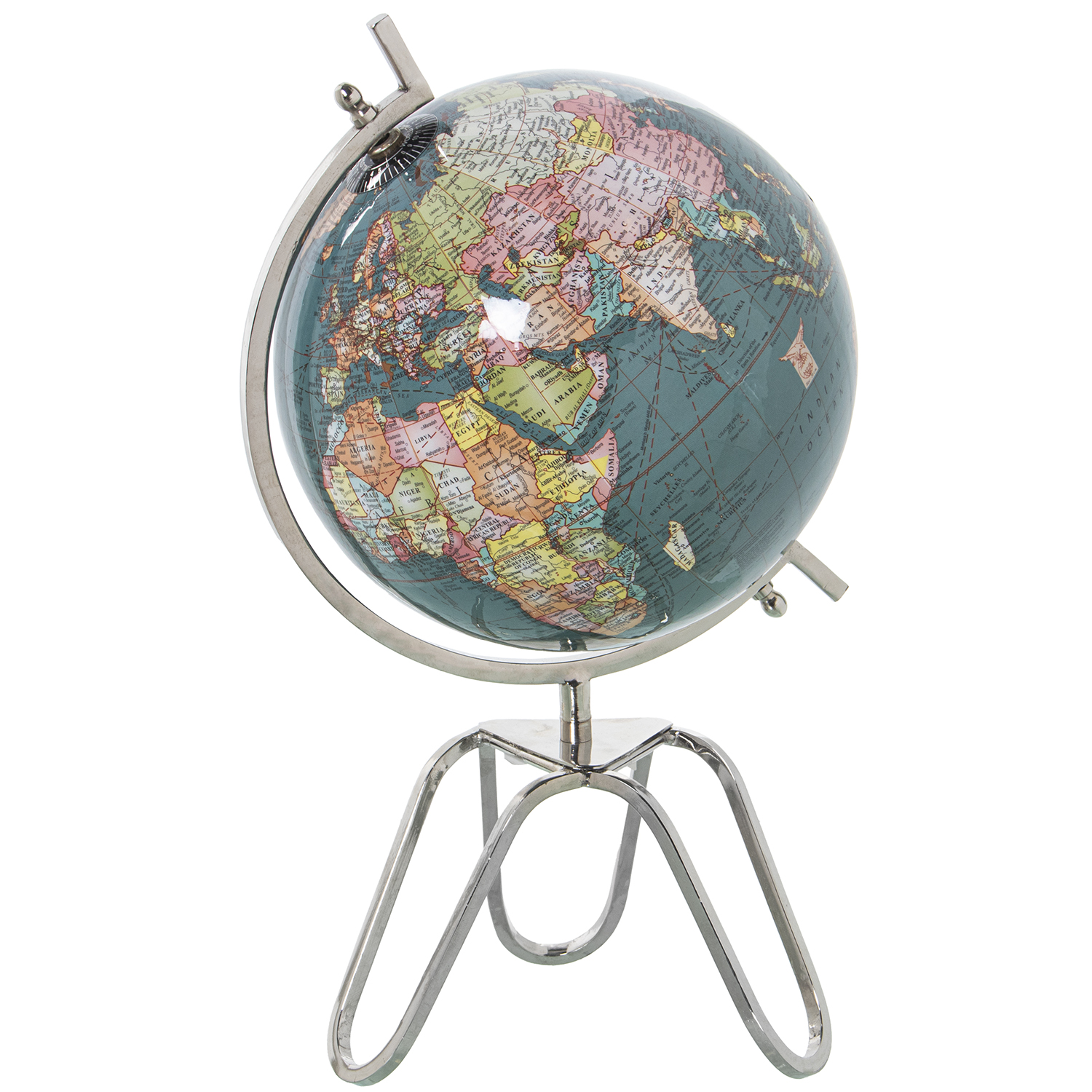 GLOBO TERRÁQUEO ø20CM AZUL OSCAL SOBREMESA