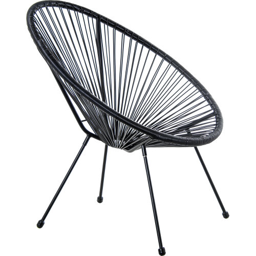 SILLÓN EXTERIOR ACERO/MIMBRE SETILENO