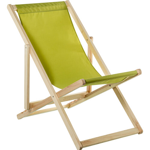 HAMACA MADERA PLEGABLE TELA VEIGE 4 POSICIONES