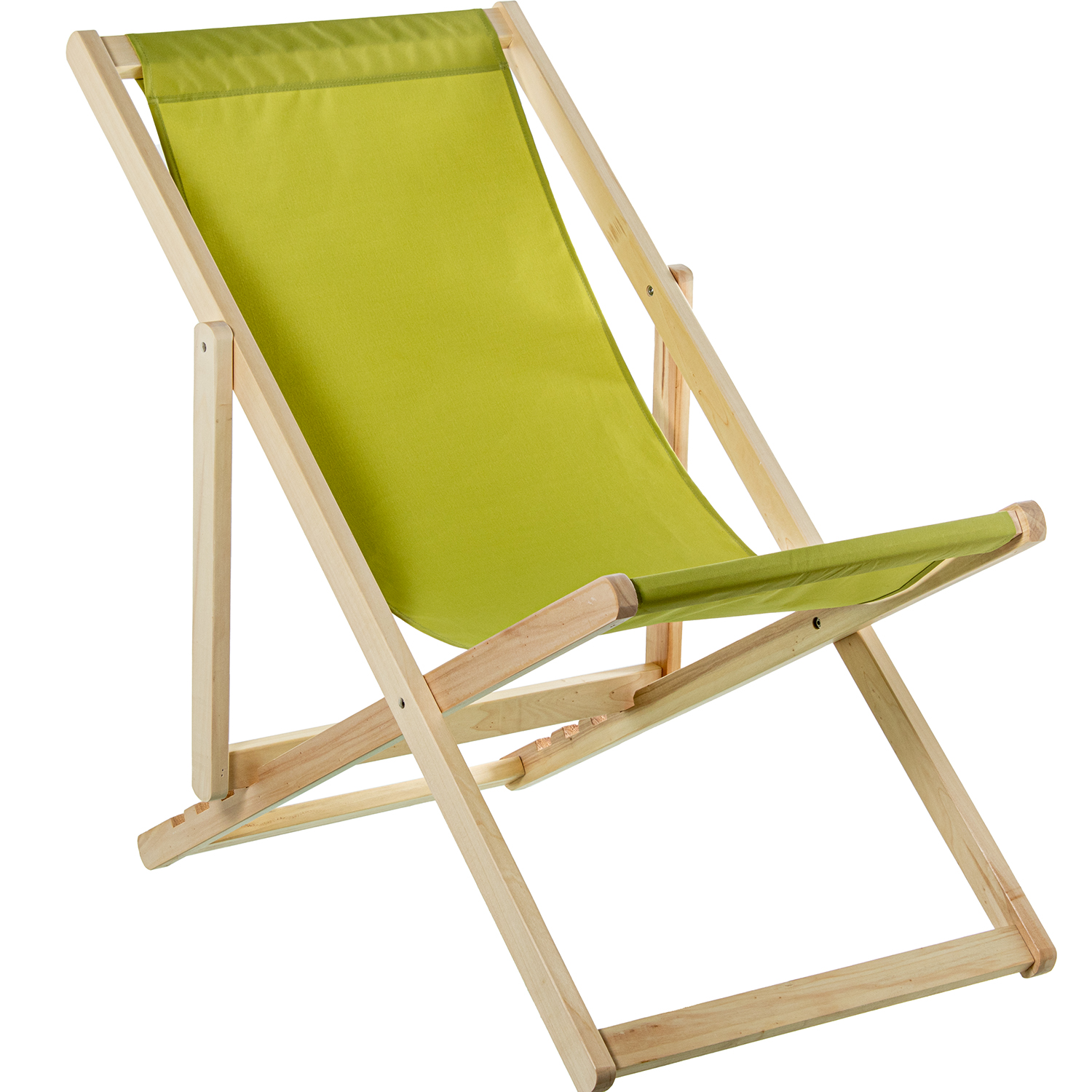 HAMACA MADERA PLEGABLE TELA VEIGE 4 POSICIONES