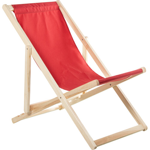 HAMACA MADERA PLEGABLE TELA ROARILLA 4 POSICIONES