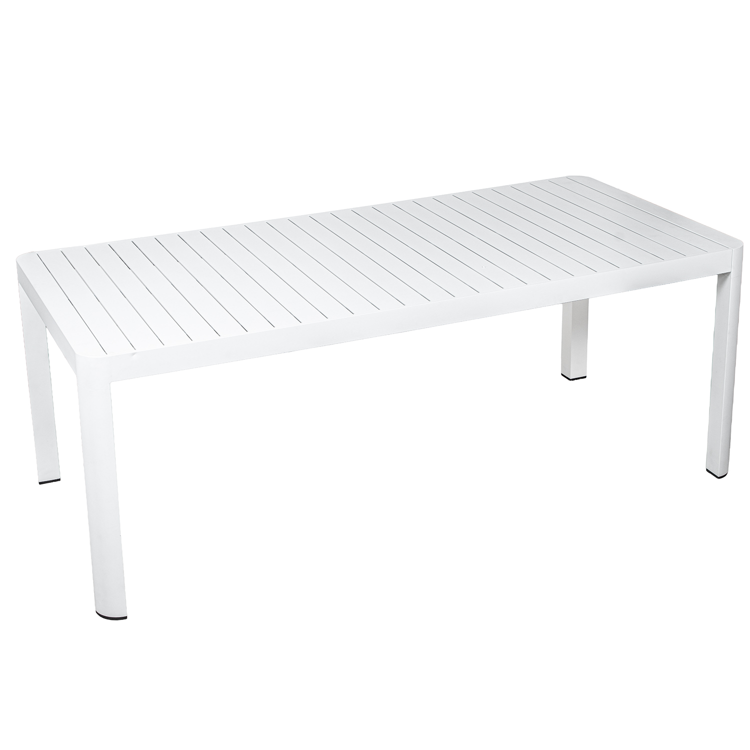 MESA EXTENSIBLE ALUMINIO BLANCO