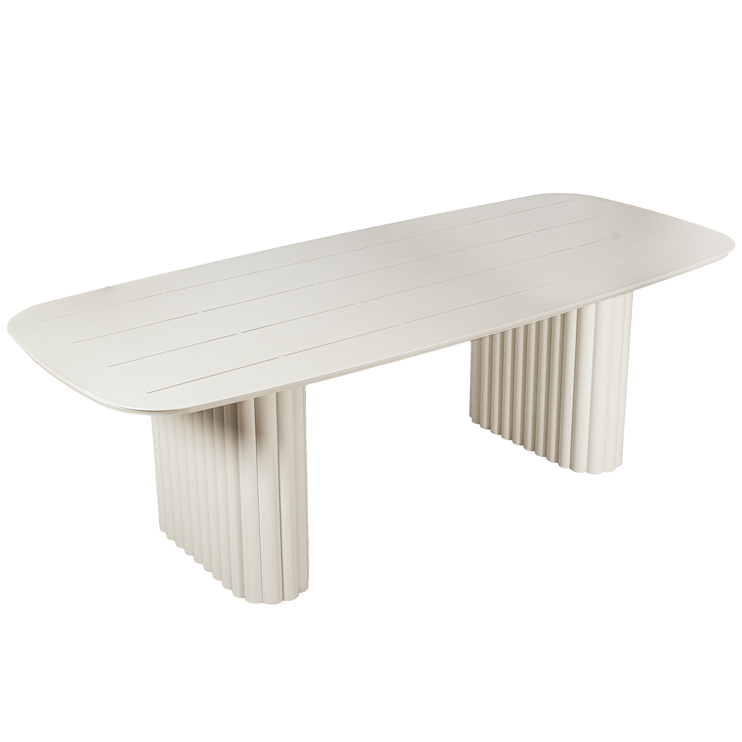 MESA COMEDOR EXTERIOR ALUMINIO