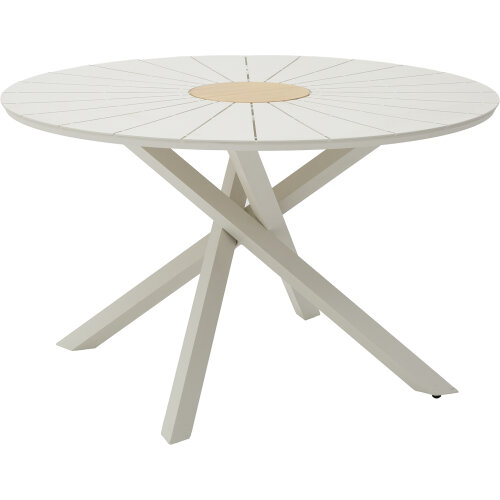MESA COMEDOR EXTERIOR ALUMINIO)