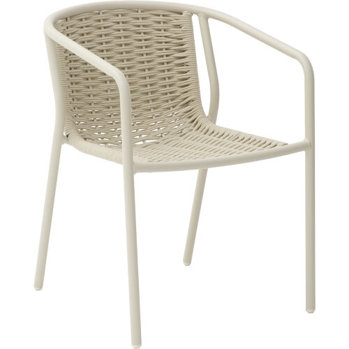SILLA EXTERIOR ALUMINO/CUERDACENTRO)