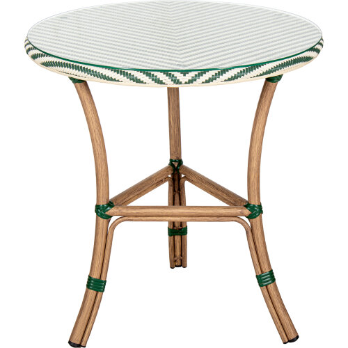 MESA EXTERIOR ALUMINIO/TEXTILE