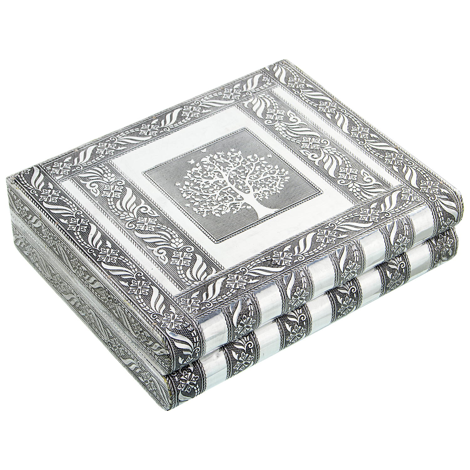 JOYERO METAL PLATEADO C/ESPEJOTURAL/METAL 1XE27 MAX.60W NO I