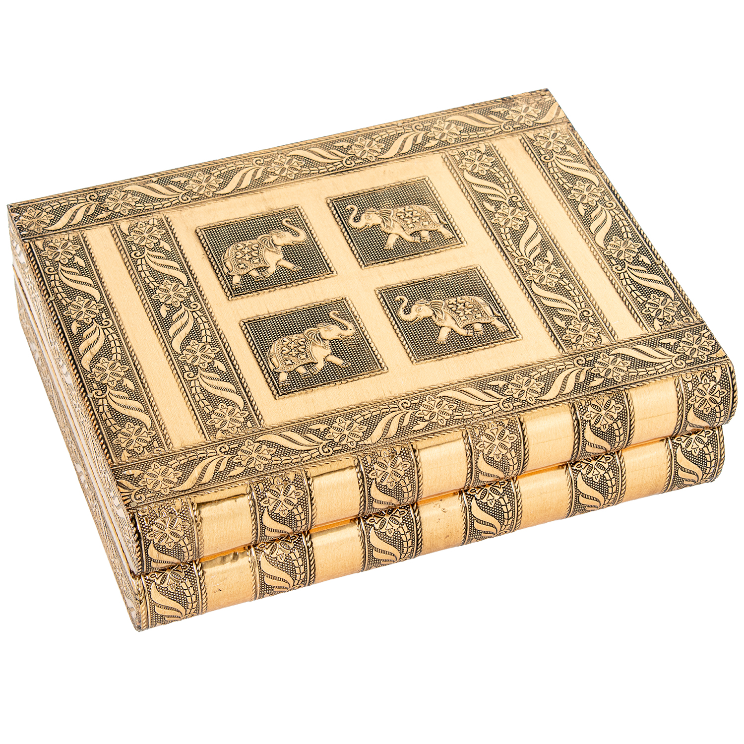 JOYERO METAL DORADO C/ESPEJO DJO ÁRBOL DE LA VIDA