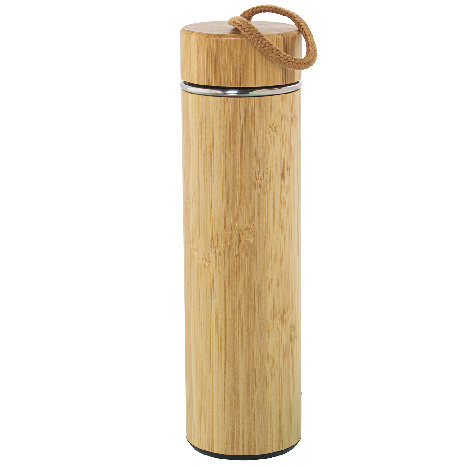 TERMO MADERA BAMBÚ/ACERO INOX. 350ML