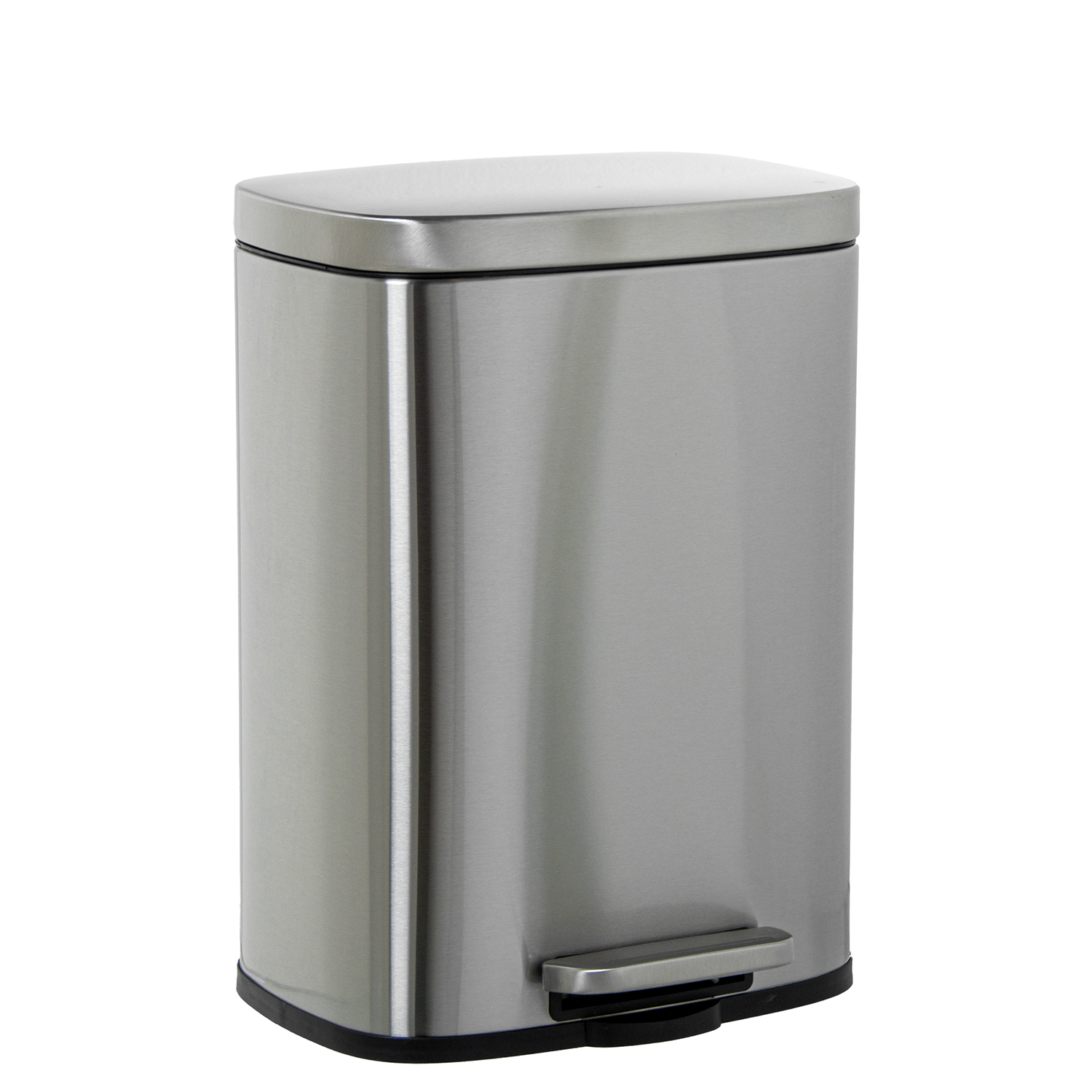 PAPELERA ACERO INOXIDABLE 12L.