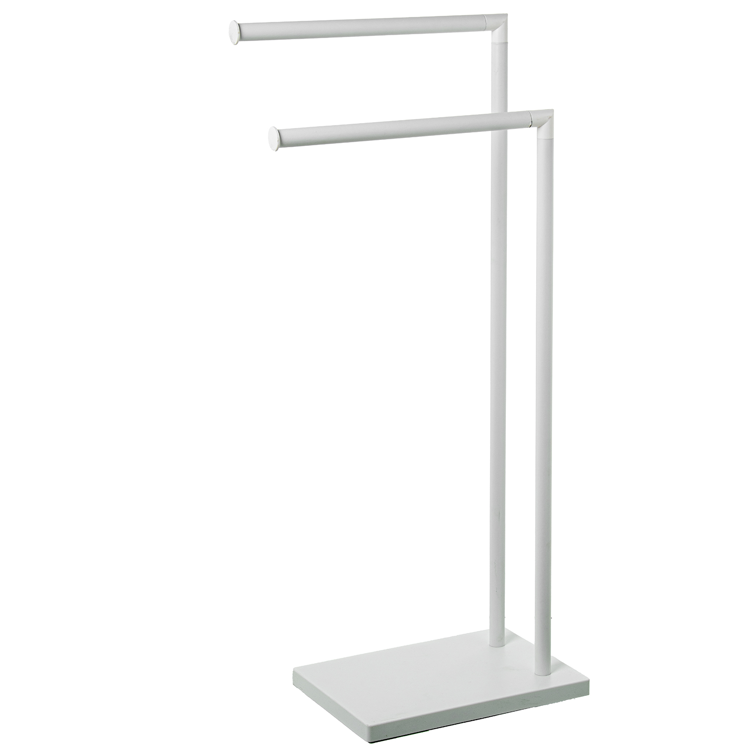 TOALLERO PIE METAL BLANCO