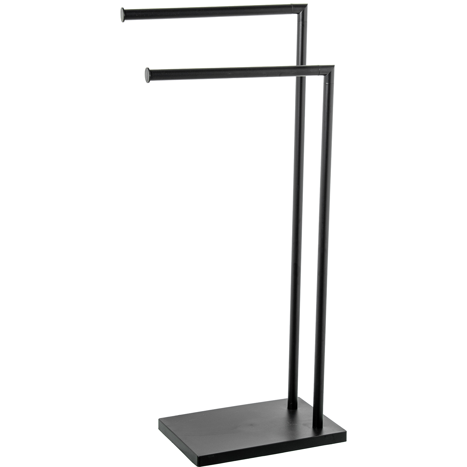 TOALLERO PIE METAL NEGRO