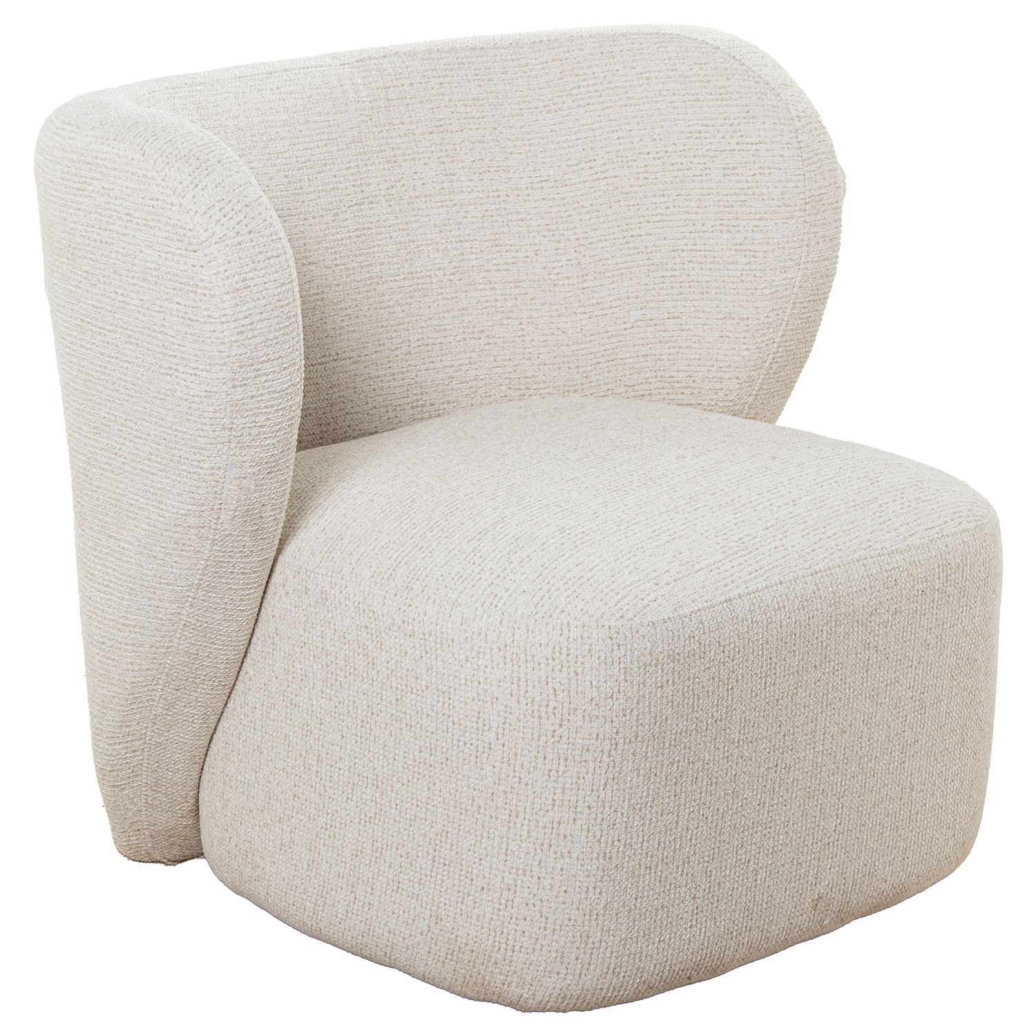 SILLÓN MADERA TAPIZADO BEIGES OSCURO
