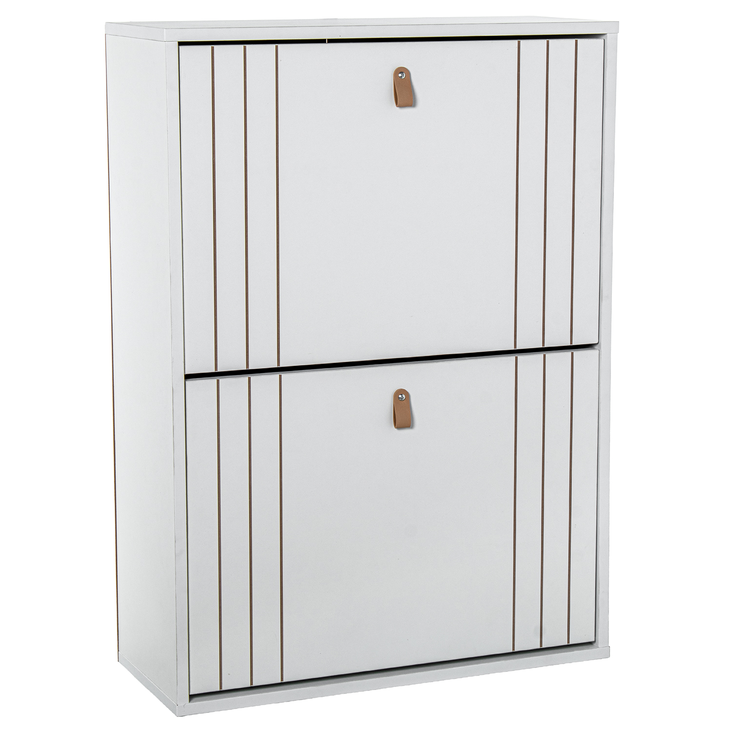 ZAPATERO MADERA BLANCA C/2 CAJ